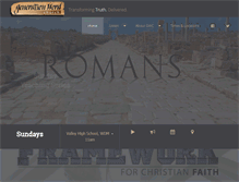 Tablet Screenshot of generationwordchurch.com